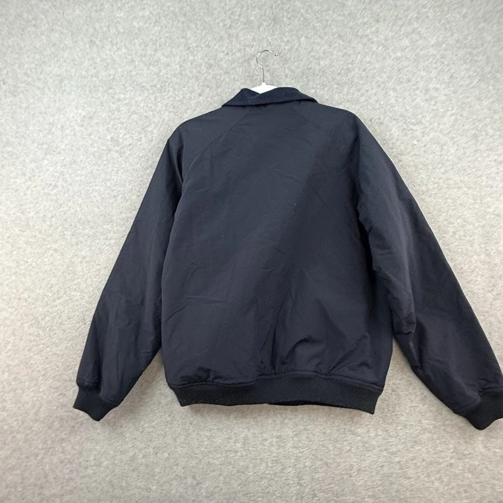 Polo Ralph Lauren Jacket Mens Medium Blue Fleece Lined Coat Preppy Bomber Pony M